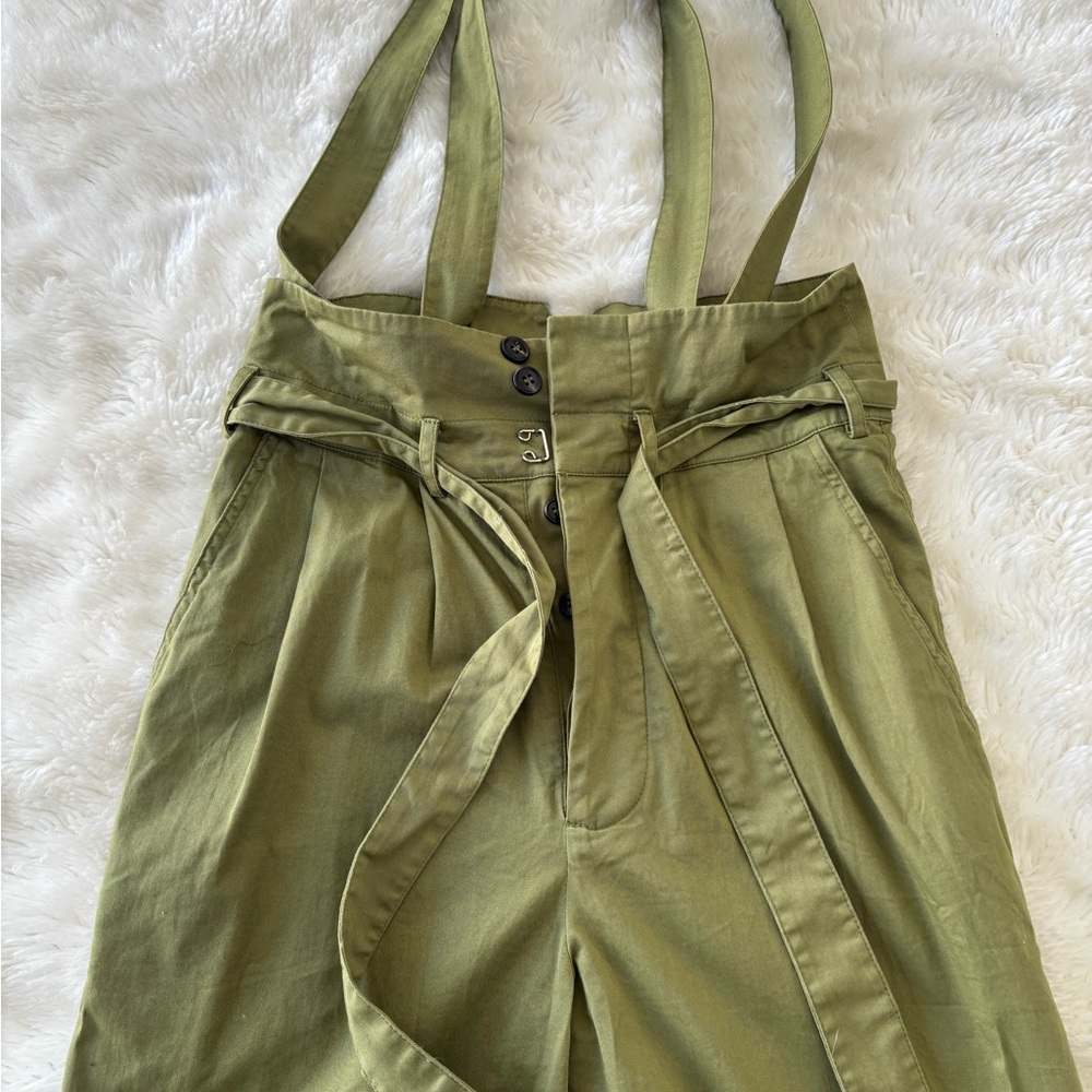 Current Air Olive Jumpsuit